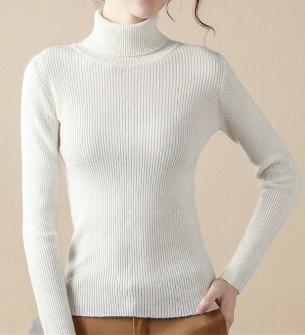 CozyChic™ Women’s Turtleneck Sweater - Nuvéra Atelier