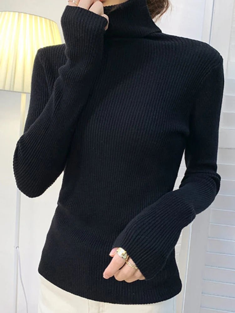 CozyChic™ Women’s Turtleneck Sweater - Nuvéra Atelier