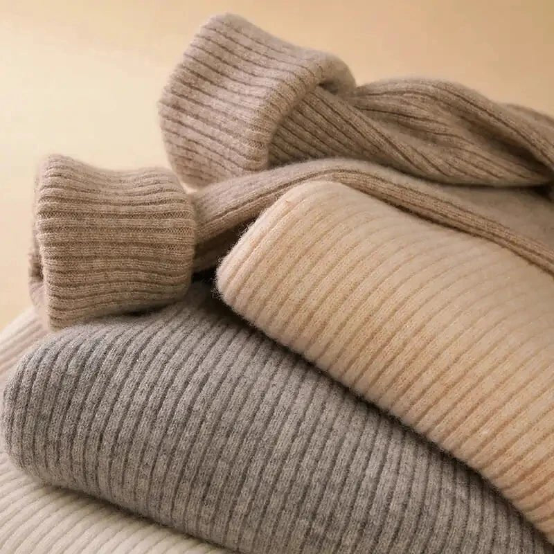 CozyChic™ Women’s Turtleneck Sweater - Nuvéra Atelier