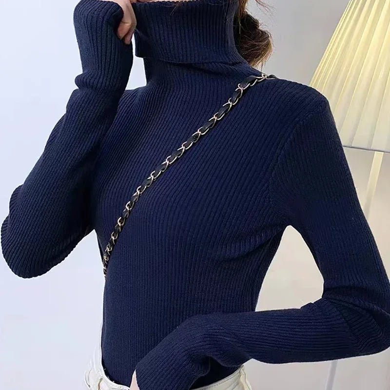 CozyChic™ Women’s Turtleneck Sweater - Nuvéra Atelier