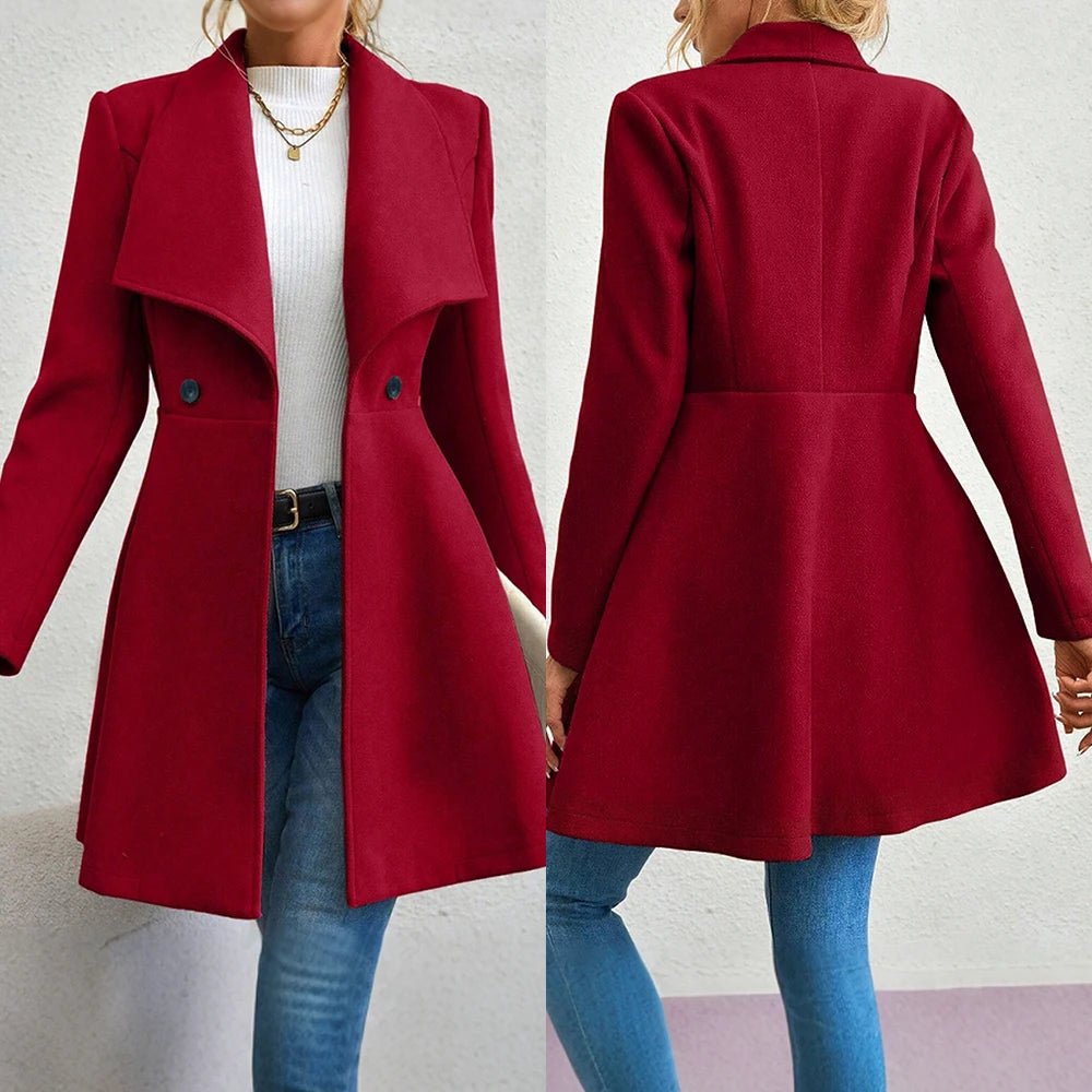 EleganceLuxe™ Women's Winter Coat - Nuvéra Atelier