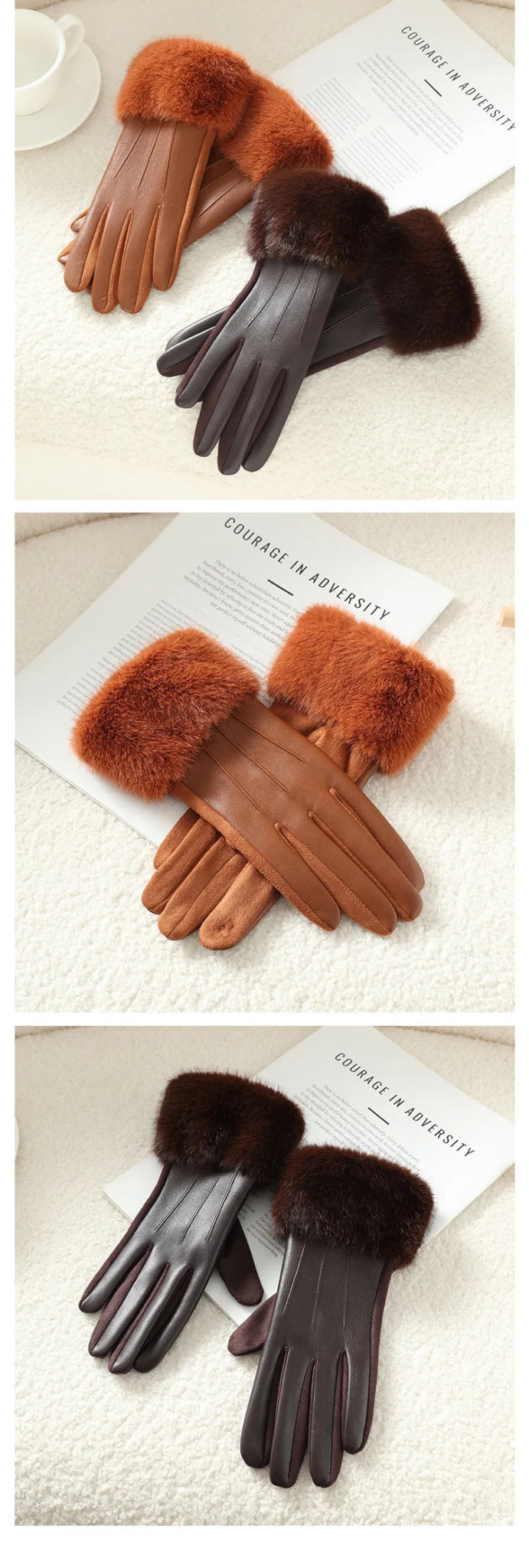 Luxury Leather Gloves - Nuvéra Atelier