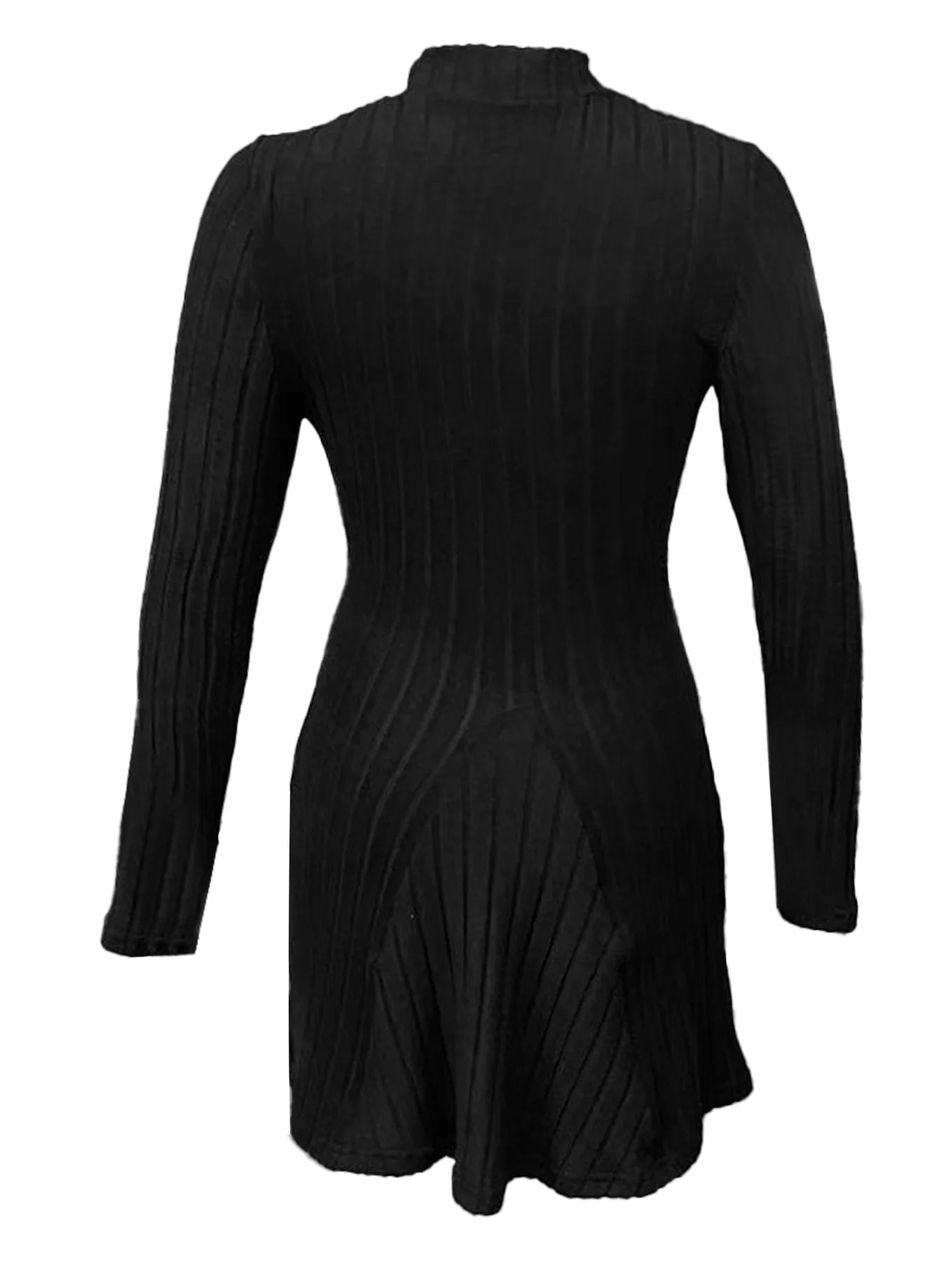 Slim fit half high collar waist cinched - Nuvéra Atelier