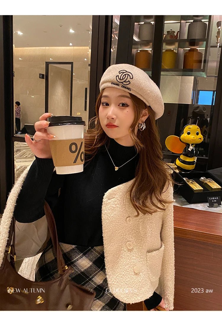 Turtleneck Sweater Winter Retro - Nuvéra Atelier