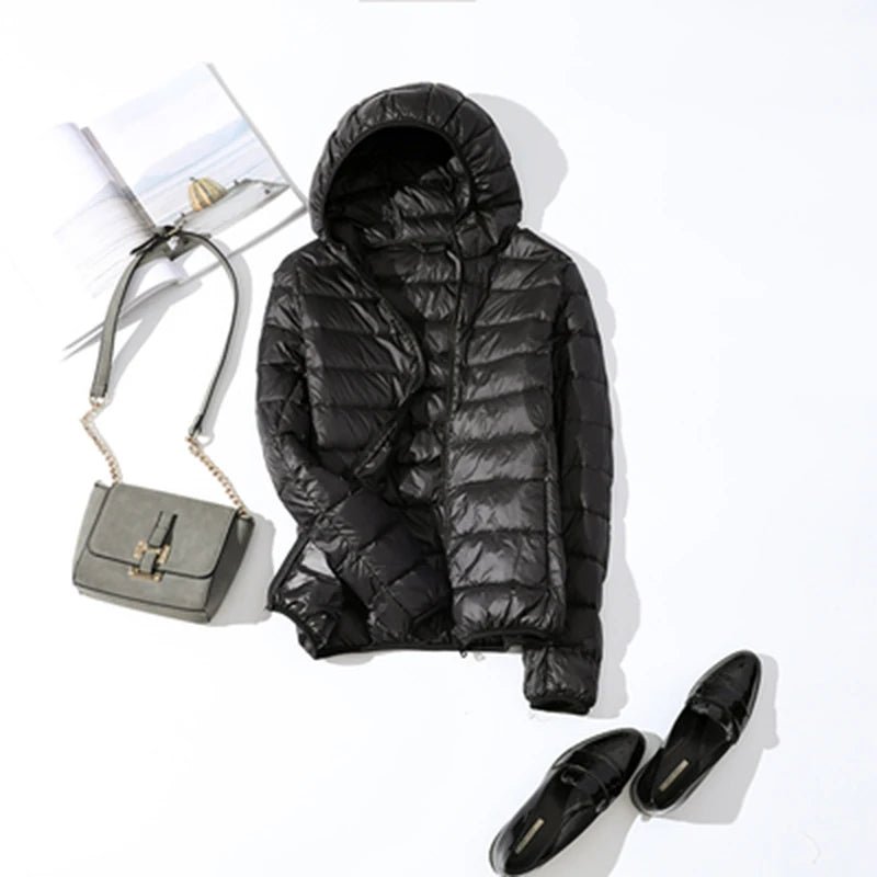 Ultra - light Thin Down Jacket - Nuvéra Atelier