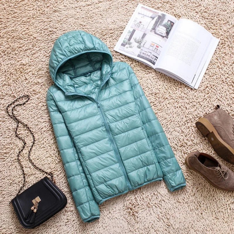 Ultra - light Thin Down Jacket - Nuvéra Atelier