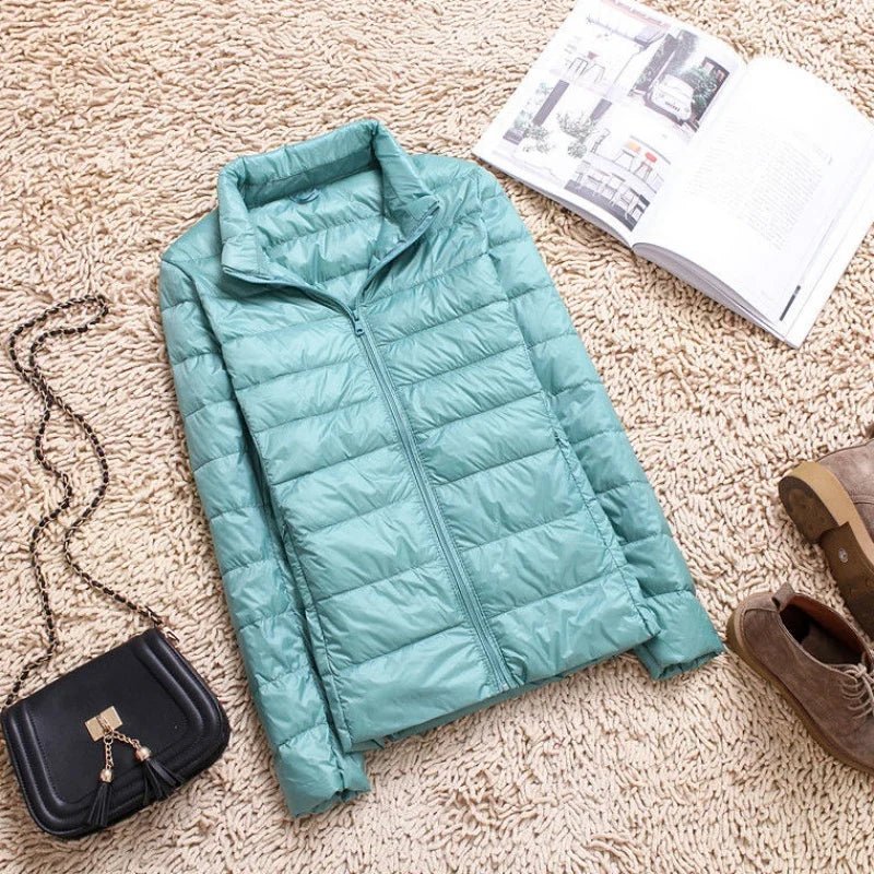 Ultra - light Thin Down Jacket - Nuvéra Atelier