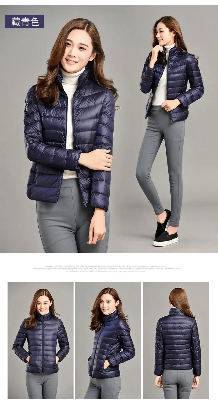 Ultra - light Thin Down Jacket - Nuvéra Atelier