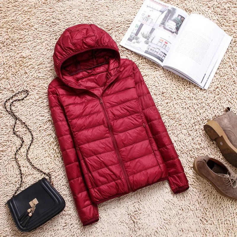 Ultra - light Thin Down Jacket - Nuvéra Atelier