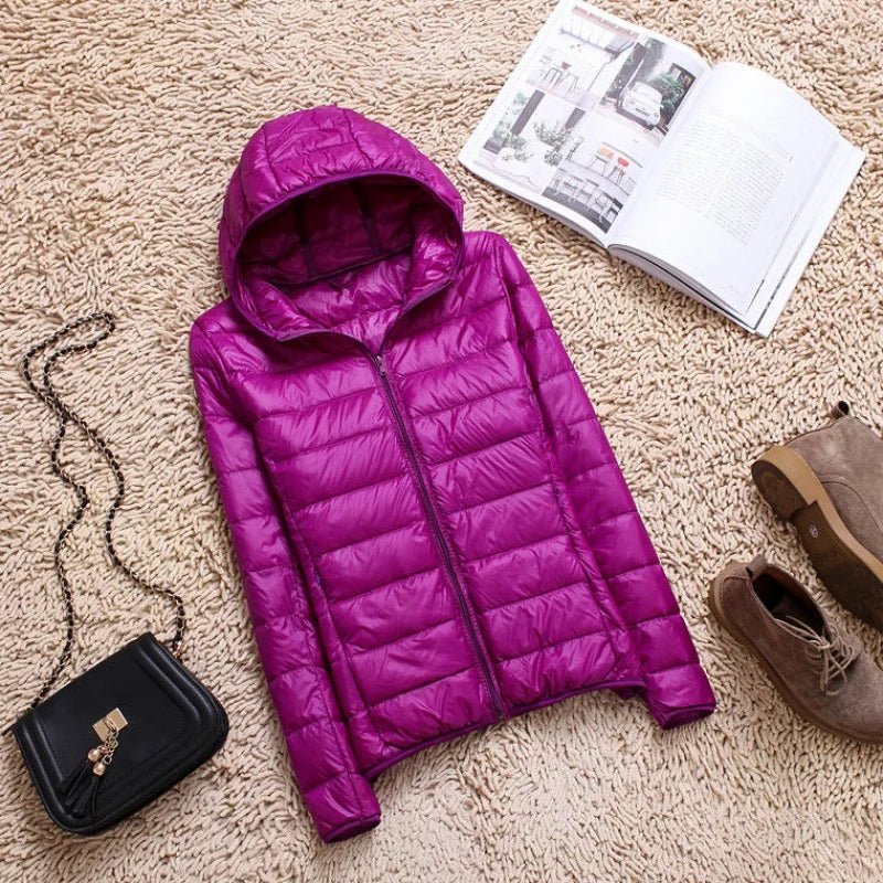 Ultra - light Thin Down Jacket - Nuvéra Atelier