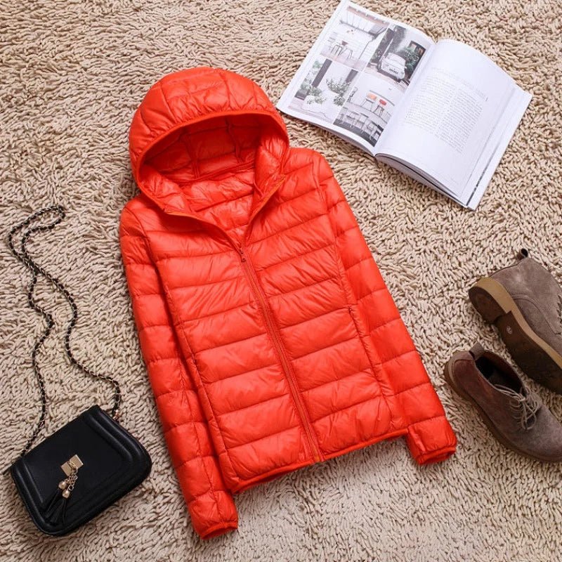 Ultra - light Thin Down Jacket - Nuvéra Atelier