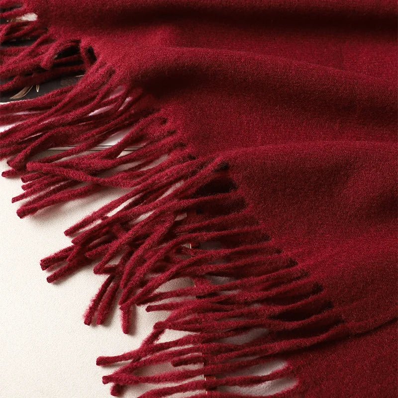 Winter Scarf Warm Thicken Cashmere Shawl - Nuvéra Atelier