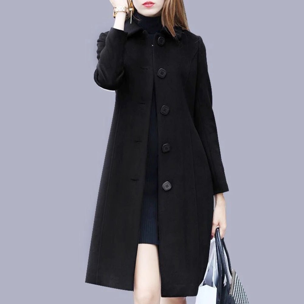 Women Wool Jacket Coat Thick - Nuvéra Atelier